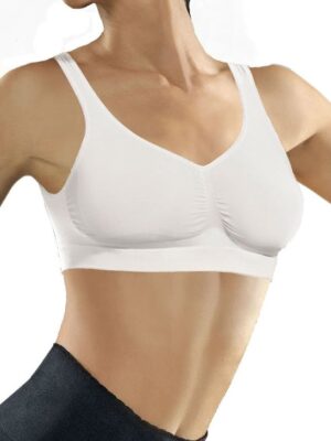 Control Body 110621 Medium Compression Push Up Bra Bianco