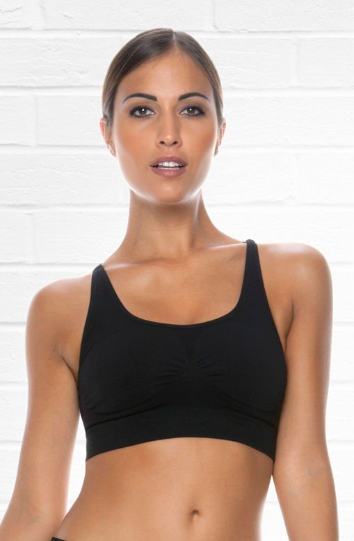 Control Body 110705 Sports Bra Nero