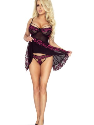 Provocative PR4738 Regard Prive Babydoll Set