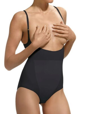 Control Body 510184 Open Bust Shaping Body Nero