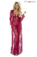 Provocative PR7046 Elegant Robe Wine