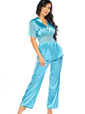 L.X.F ❤ BN6660 Missy Set Turquoise