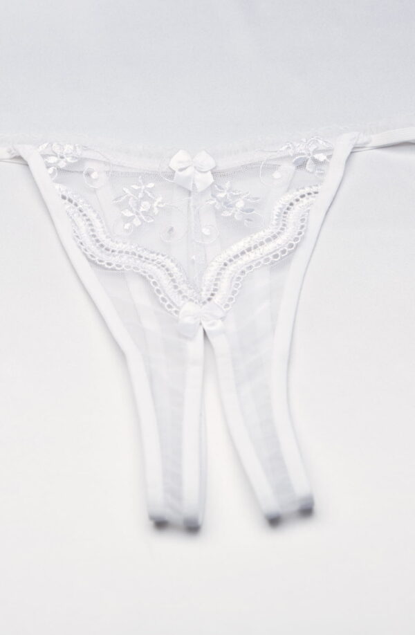 Shirley of Hollywood 10 Thong White