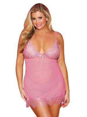 Shirley of Hollywood 96850Q Chemise Pink