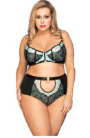 L.X.F ❤830Q Blue Bra Set