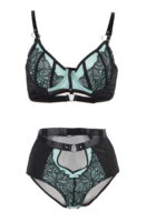 L.X.F ❤830 Blue Bra Set