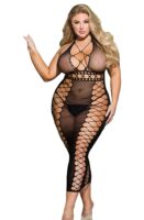 L.X.F ❤834Q Bodystocking Dress