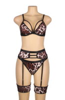 L.X.F ❤837 Leopard Print Set