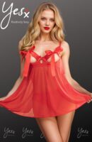 L.X.F ❤841 Red Babydoll Set