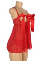 L.X.F ❤841 Red Babydoll Set