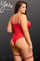 L.X.F ❤858Q Red Bodysuit