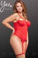 L.X.F ❤858Q Red Bodysuit