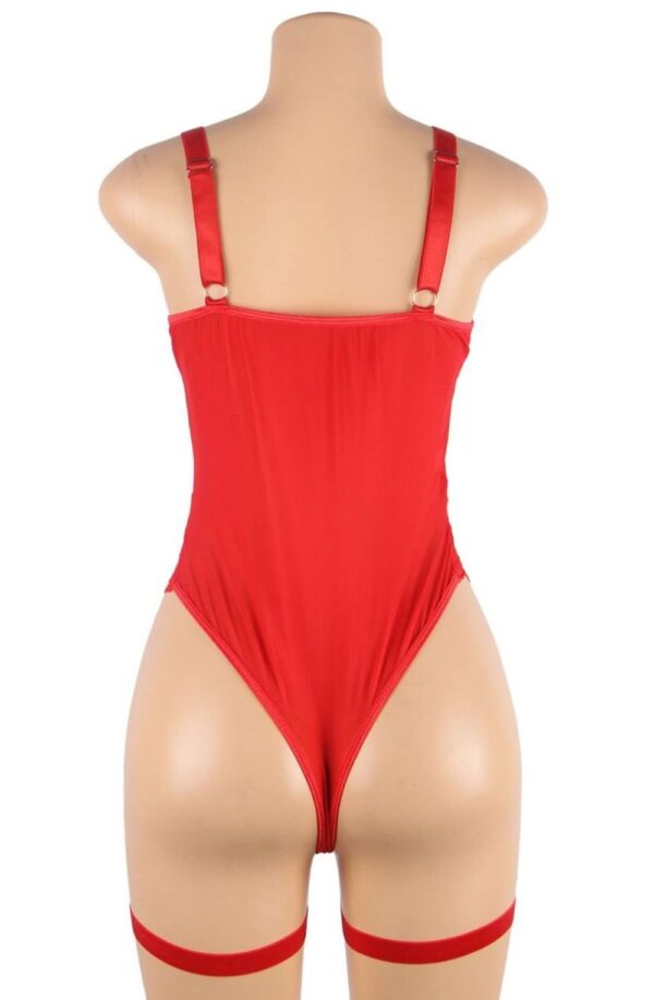 L.X.F ❤858 Red Bodysuit