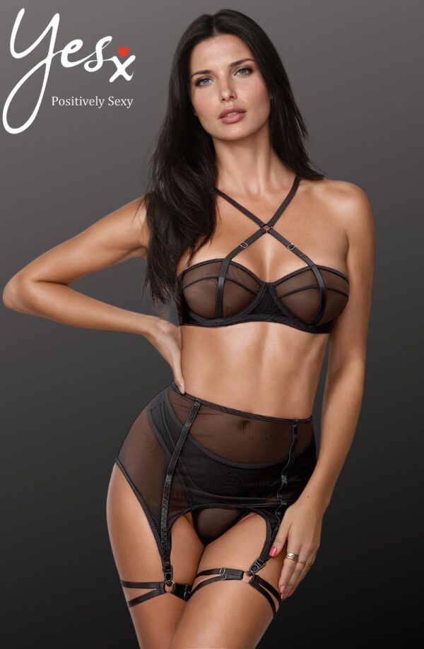 L.X.F ❤868 Three Piece Bra Set