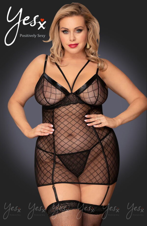 L.X.F ❤954Q Black Chemise