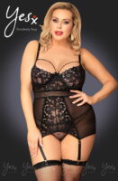 L.X.F ❤955Q Black Chemise