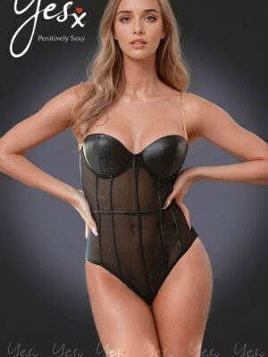 L.X.F ❤988 Bodysuit Black