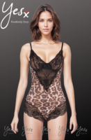 L.X.F ❤854 Leopard Bodysuit