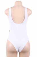 L.X.F ❤962 One Piece Swimsuit White