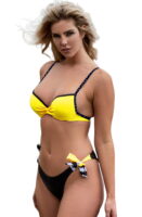 L.X.F ❤963 Bikini 3 Piece Set Yellow