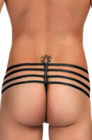 L.X.F ❤971 Men's Thong Black