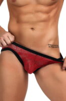 L.X.F ❤974 Men's Brief Red/Black