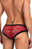 L.X.F ❤974 Men's Brief Red/Black