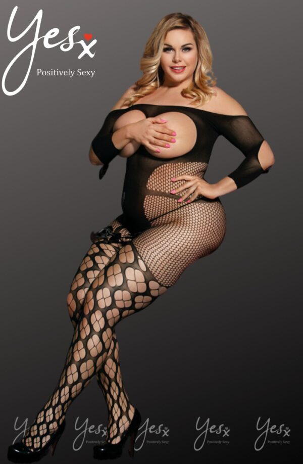 L.X.F ❤815Q Bodystocking up to 5XL