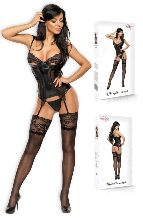 L.X.F ❤ BN6515 Marilyn Corset