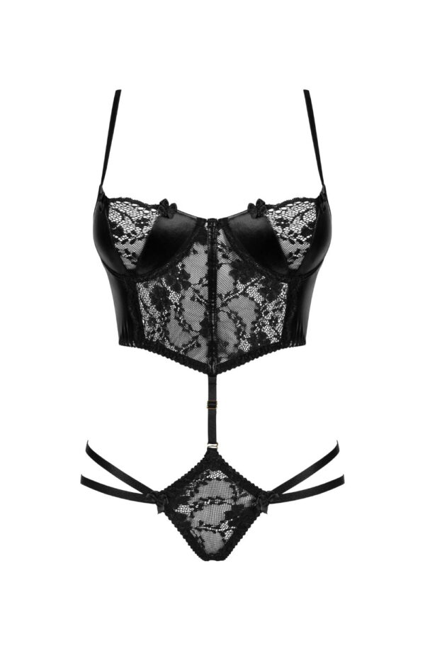 L.X.F ❤ BN6700 Noemi Set Black