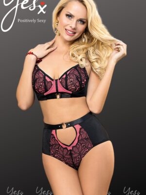 L.X.F ❤831 Bra Set Pink