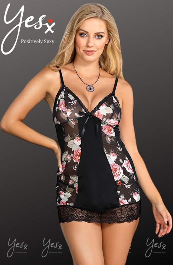 L.X.F ❤835 Floral Babydoll