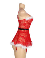 L.X.F ❤875 Christmas Sexy Floral Babydoll