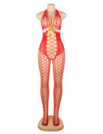 L.X.F ❤876 Christmas Fluffy Bodystocking