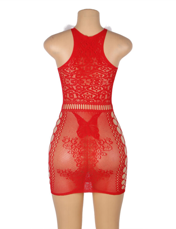 L.X.F ❤877 Christmas Sexy Bodystocking Dress