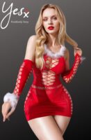 L.X.F ❤877 Christmas Sexy Bodystocking Dress